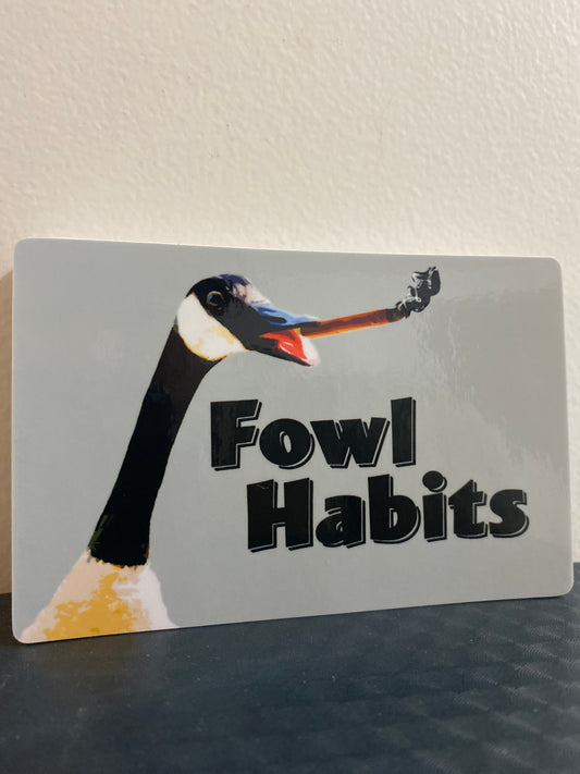 Smoking Goose Sticker