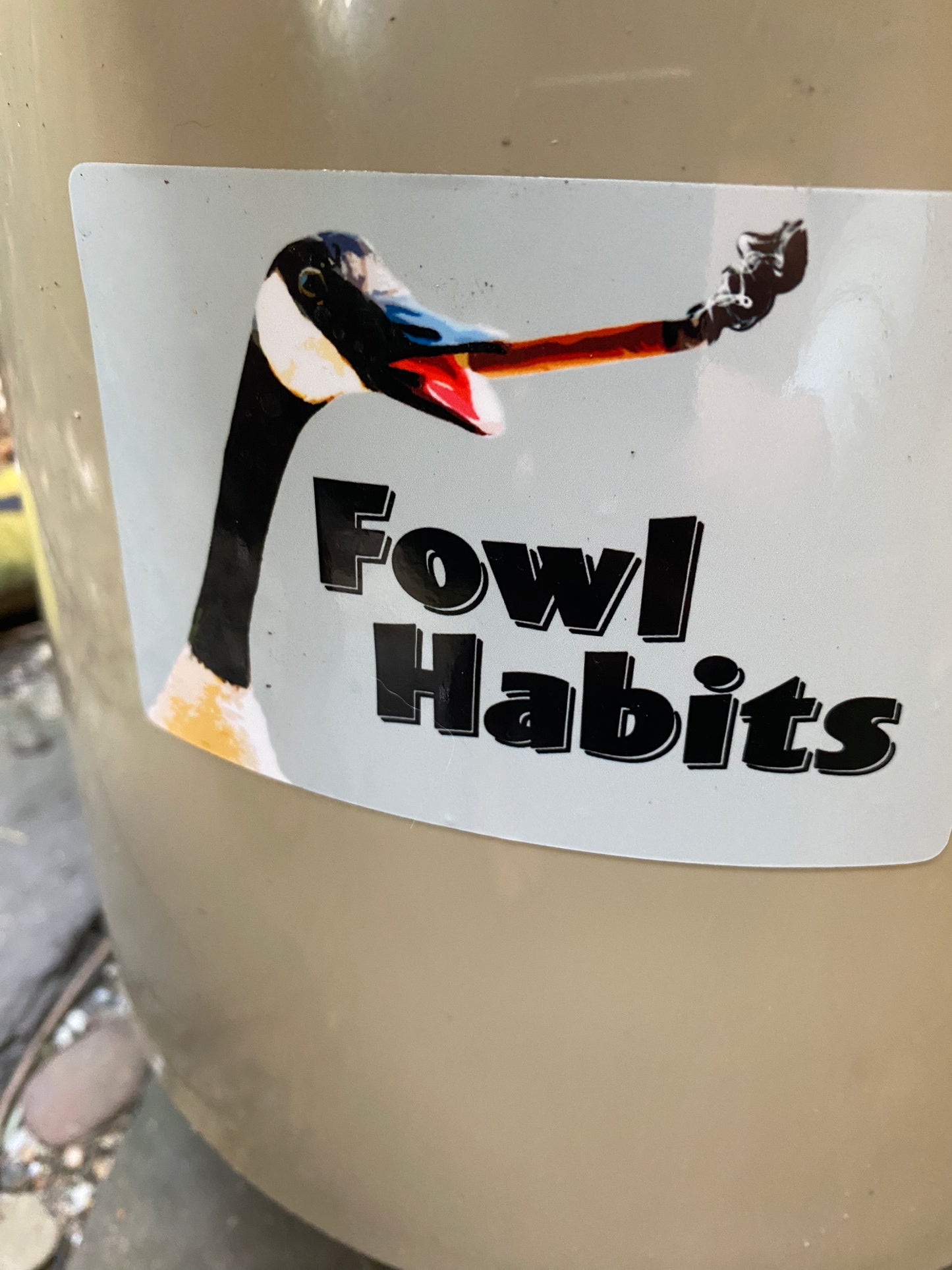 Smoking Goose Sticker