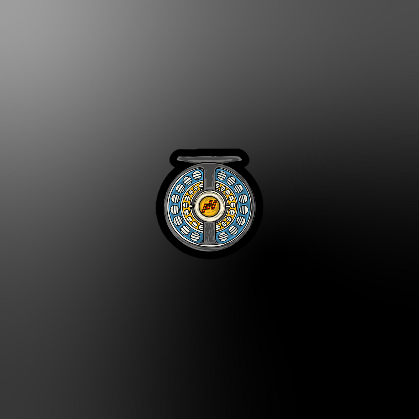 Fly Reel Sticker